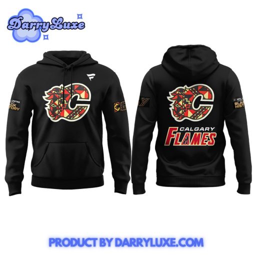 Calgary Flames Black History Month Hoodie Set