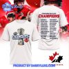 Canada Hockey 4 Nations Face-Off 2025 Champions Shirt