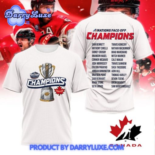 Canada Hockey 4 Nations Face-Off Champions Shirt