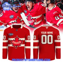 Canada Hockey Red 2025 4 Nations Face Off Premium Hockey Jersey