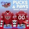 Cincinnati Cyclones x Pucks and Paws 2025 Hockey Jersey