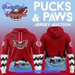 Carolina Thunderbirds x Pucks and Paws 2025 Hoodie Cap