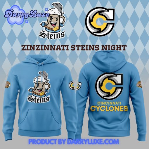 Cincinnati Cyclones Zinzinnati Steins Night 2025 Hoodie Set