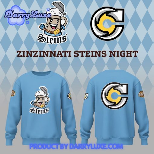 Cincinnati Cyclones Zinzinnati Steins Night 2025 Sweatshirt