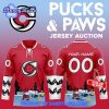 Carolina Thunderbirds x Pucks and Paws 2025 Hockey Jersey