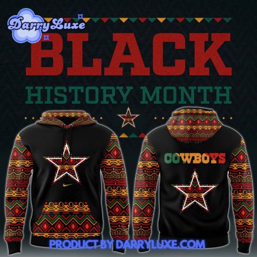 Dallas Cowboys Black History Month 2025 Hoodie