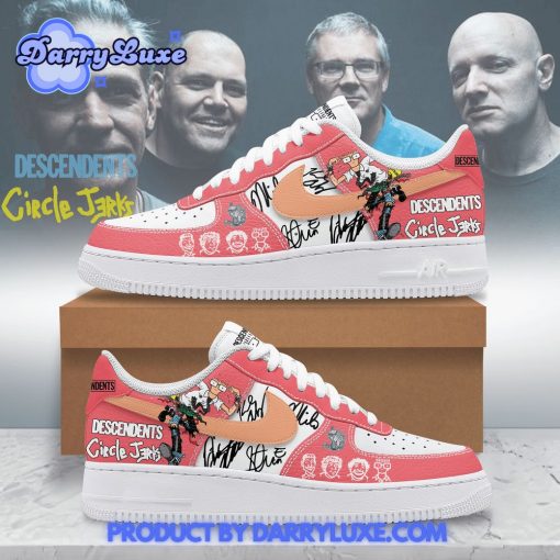 Descendents Band Circle Jerks 2025 Tour Nike Air Force 1