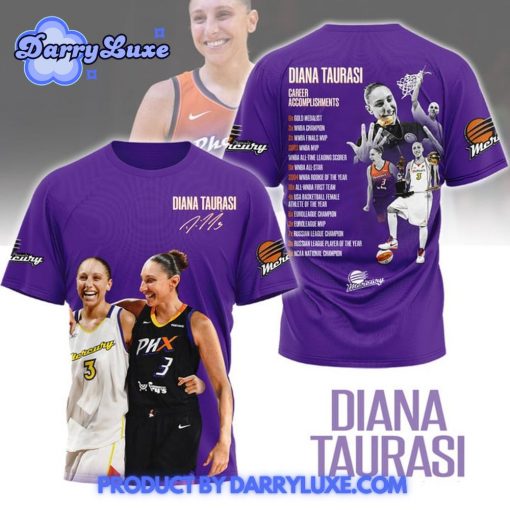 Diana Taurasi Career Accomplishments Limited Shirt