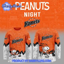 Fort Wayne Komets 75th Anniversary of Peanuts Hockey Jersey