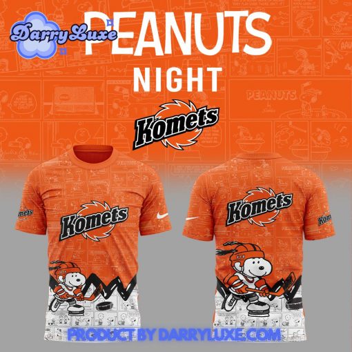 Fort Wayne Komets 75th Anniversary of Peanuts Shirt