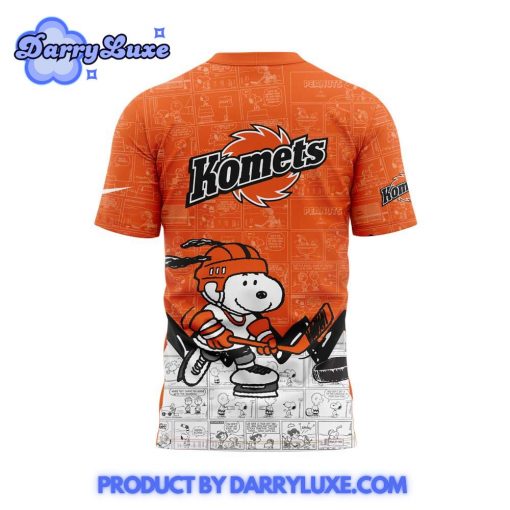 Fort Wayne Komets 75th Anniversary of Peanuts Shirt