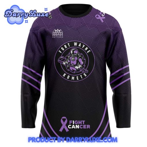 Fort Wayne Komets Fight Cancer Night Hockey Jersey