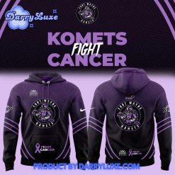 Fort Wayne Komets Fight Cancer Night Hoodie Set