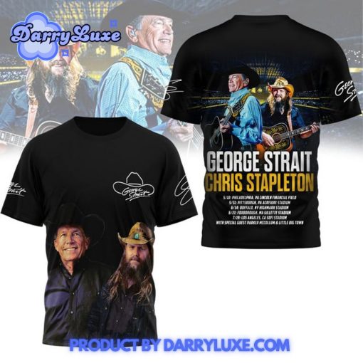 George Strait x Chris Stapleton Run Of Stadium Shirt