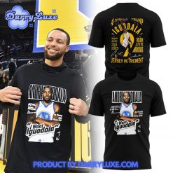 Golden State Warriors Andre Iguodala Retirement Shirt 2025