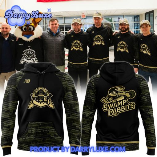 Greenville Swamp Rabbits Military Appreciation Hoodie 2025