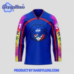 Kalamazoo Wings x Grateful Dead 2025 Hockey Jersey