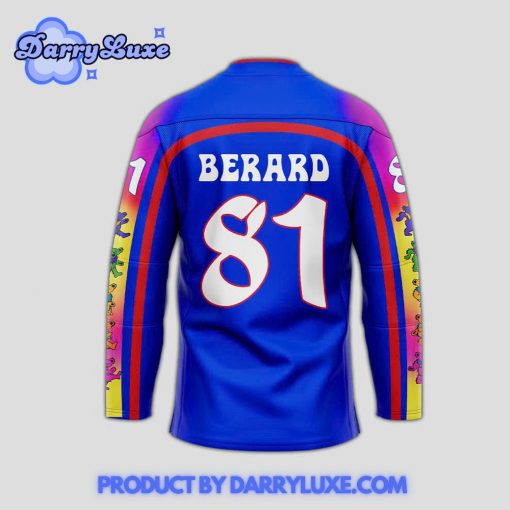 Kalamazoo Wings x Grateful Dead 2025 Hockey Jersey