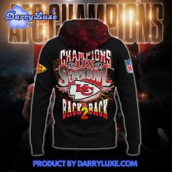 Kansas City Chiefs Back To Back Champions 2025 Hoodie