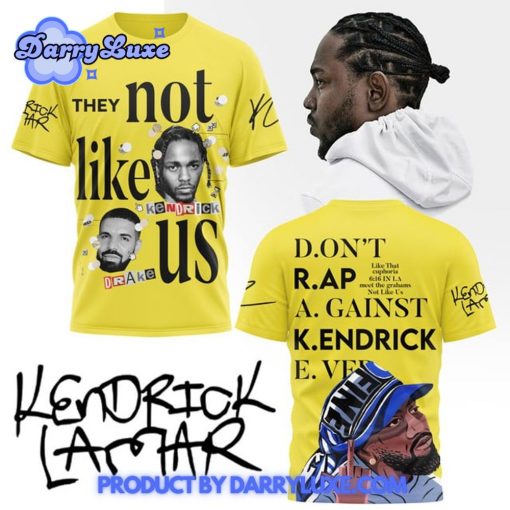 Kendrick Lamar They Not Like Us 2025 Shirt