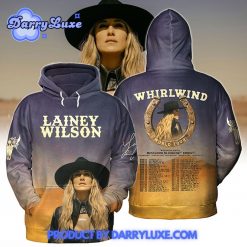 Lainey Wilson 2025 Whirlwind World Tour Special Hoodie