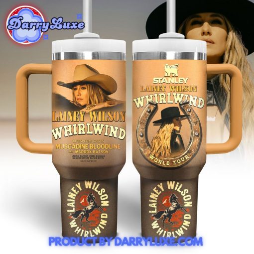 Lainey Wilson 2025 Whirlwind World Tour Special Stanley Tumbler