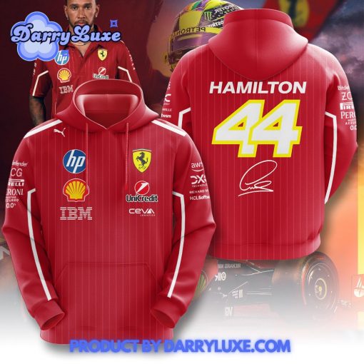 Lewis Hamilton x Scuderia Ferrari 2025 Hoodie