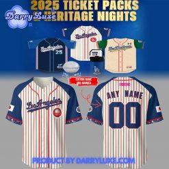 Los Angeles Dodgers MLB 2025 “Japanese Heritage Night 2025” Jersey