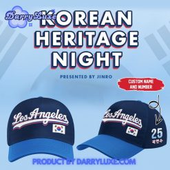 Los Angeles Dodgers MLB 2025 “Korean Heritage Night” Cap