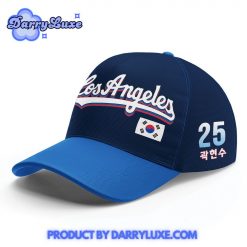 Los Angeles Dodgers MLB 2025 Korean Heritage Night Cap