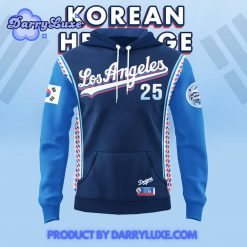 Los Angeles Dodgers MLB 2025 Korean Heritage Night Hoodie