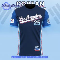 Los Angeles Dodgers MLB 2025 Korean Heritage Night Shirt