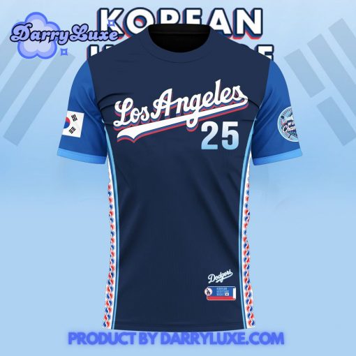 Los Angeles Dodgers MLB 2025 “Korean Heritage Night” Shirt