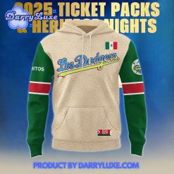 Los Angeles Dodgers MLB 2025 Mexican Heritage Night Hoodie