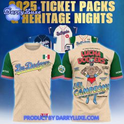 Los Angeles Dodgers MLB 2025 “Mexican Heritage Night” Shirt