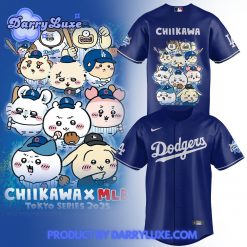 Los Angeles Dodgers x Chiikawa Baseball Jersey 2025