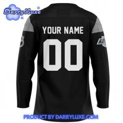 Los Angeles Kings LA Strong Black Hockey Jersey 2025