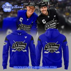 Los Angeles Kings LA Strong Blue Hoodie 2025