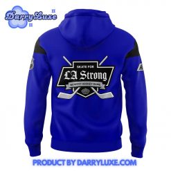 Los Angeles Kings LA Strong Blue Hoodie 2025