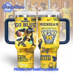 Michigan Wolverines Mens Basketball 2025 Stanley Tumbler