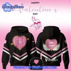 Minnesota Vikings 2025 Valentine Game Day Hoodie Set