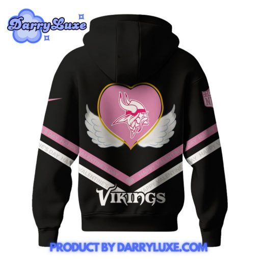 Minnesota Vikings 2025 Valentine “Game Day” Hoodie Set