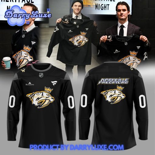 Nashville Predators Black Music Heritage Night Hockey Jersey