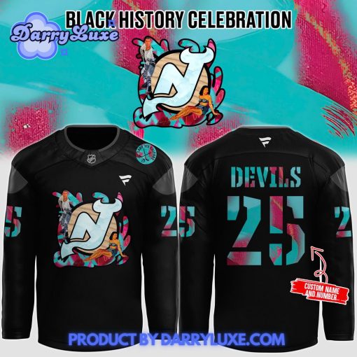 New Jersey Devils Black History Month Hockey Jersey