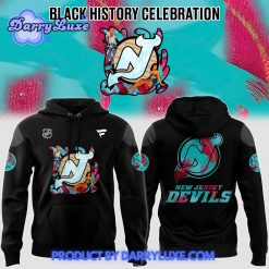 New Jersey Devils Black History Month Hoodie Cap