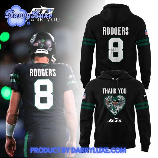 New York Jets NFL 2025 Nike “Thank You, Rodgers” Hoodie Set