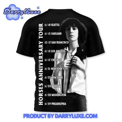 Patti Smith Horses 50th Anniversary Tour Shirt