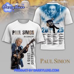 Paul Simon A Quiet Celebration Tour Shirt