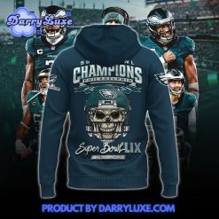 Philadelphia Eagles 2025 Super Bowl LIX Champions Hoodie