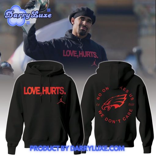 Philadelphia Eagles NFL x Love Hurts Hoodie Set 2025